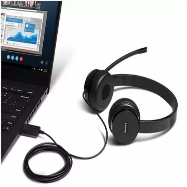 ACCESORIO LENOVO HEADSET LEN100 USB STEREO - Image 2