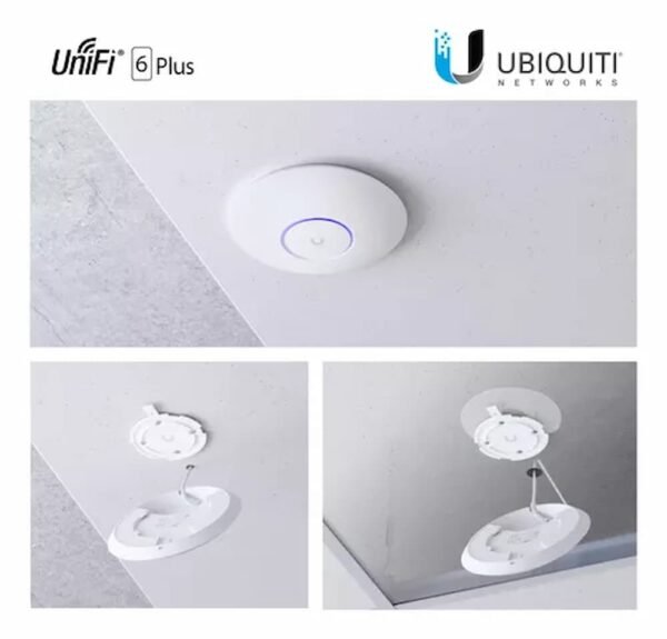 UNIFI AP UBIQUITI WIFI6 U6+ PLUS SIN FUENTE (FUENTE ADICIONAL U-POE-AF) - Image 2