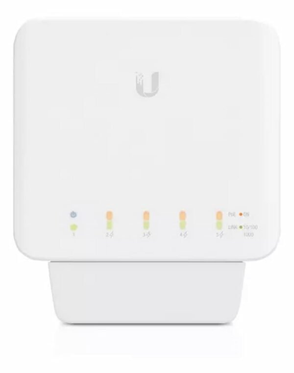 SWITCH UBIQUITI FLEX PARA EXTERIOR (ESC PARED O MASTIL) 4 POE DE 46 WATTS