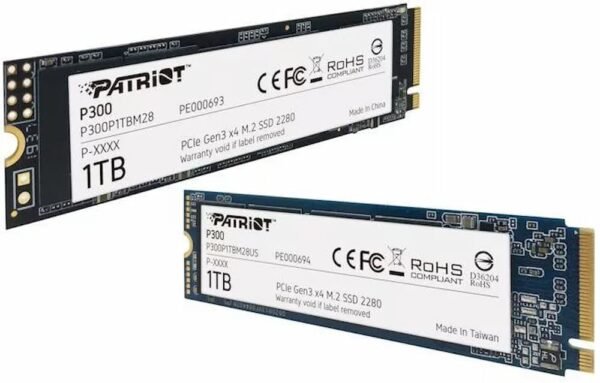 DISCO PATRIOT P300 1TB M.2 PCI-E