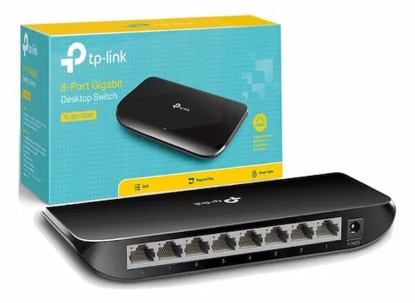 SWITCH 8 PORT 10/100/1000 DESKTO