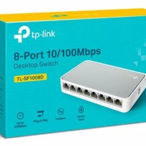SWITCH 8 PORTS 10/100 DESKTOP