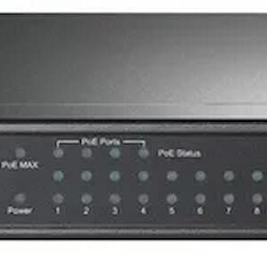 SWITCH DE ESCRITORIO DE 8 PUERTOS GIGABIT CON 4 PUERTOS POE