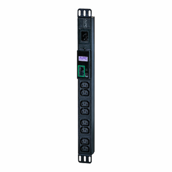 APC EASY PDU METERED RM 1U, 16A, 230V, (8) C13 OUT, IEC60320 C20 IN