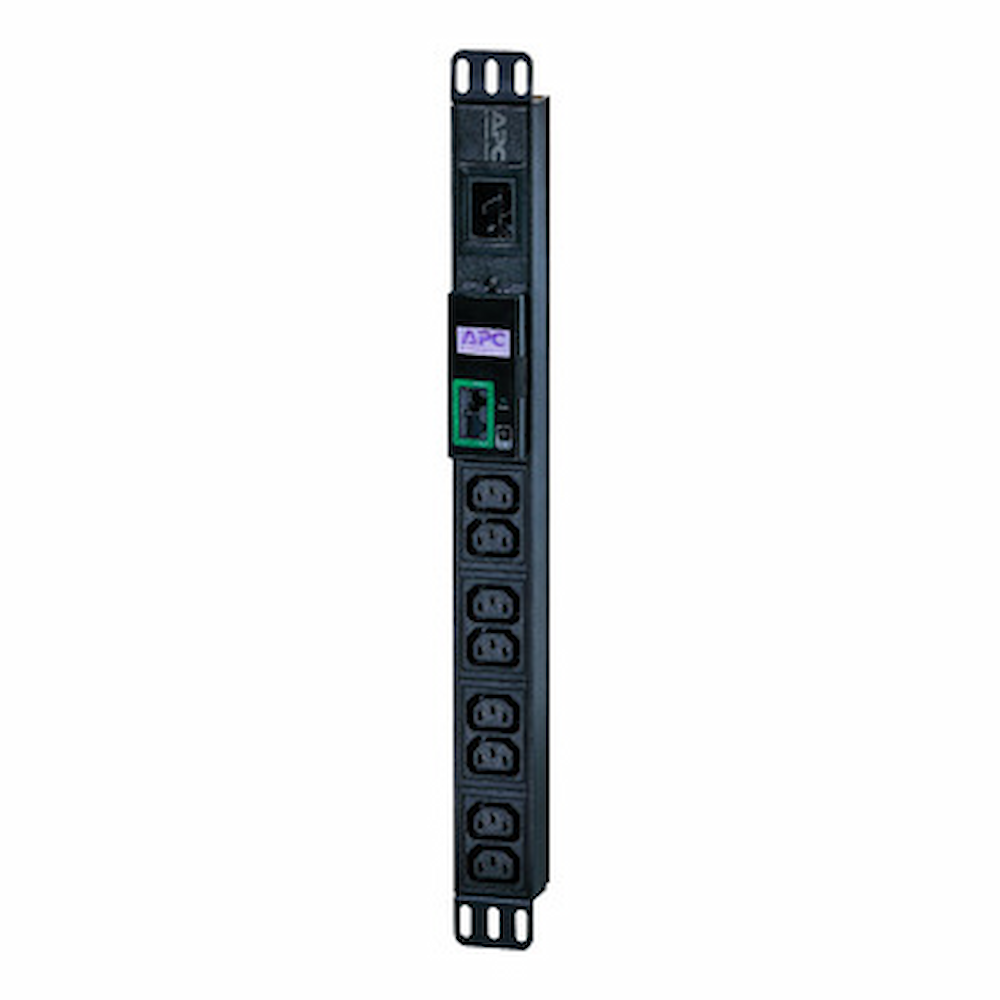 APC EASY PDU METERED RM 1U, 16A, 230V, (8) C13 OUT, IEC60320 C20 IN