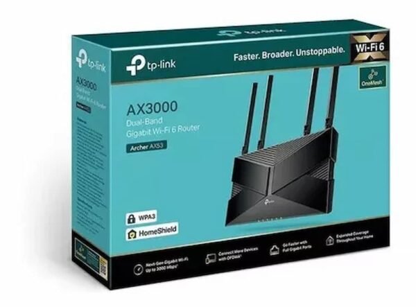 TP-LINK ROUTER WIFI AX3000 WIFI6 - Image 2