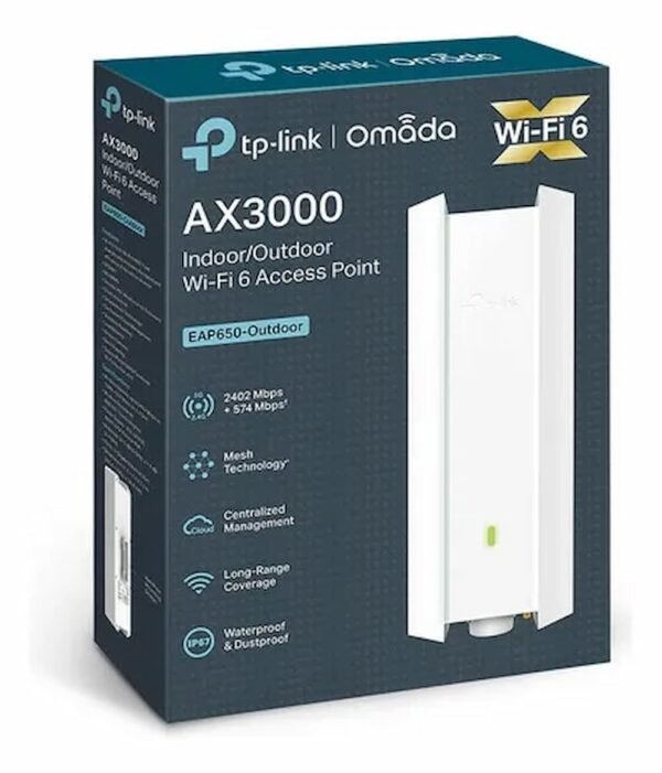 TP-LINK AP AX3000 IN/OUT WIFI6 4 ANT - Image 2