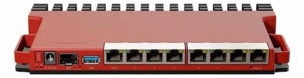 ROUTER MIKROTIK L009UIGS-RM SIN FUENTE 800MHZ 512 RAM 1 PUERTO SFP 2.5 GB