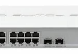 SWITCH MIKROTIK CRS326-24G-2S+RM SIN FUENTE 24 PUERTOS GIGA + 2SFP 1GB PARA RACK