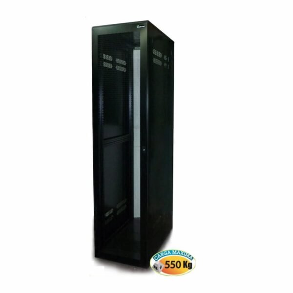 RACK EVO III 40U 800MM PROFUNDIDAD, PUERTA DELANTERA VIDRIO, SIN PUERTA TRASERA, NEGRO - Image 2