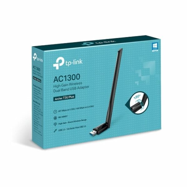 TP-LINK PLACA DE RED WIFI USB AC1300 PLUS - Image 2