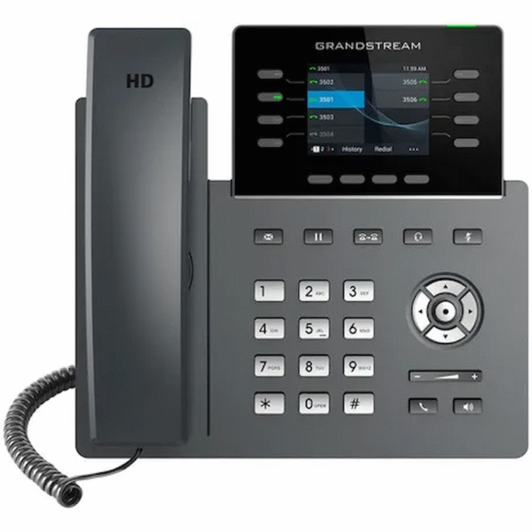 GRANDSTREAM TEL IP 8 LINEAS WIFI BT GB 6 CUENTAS SIP