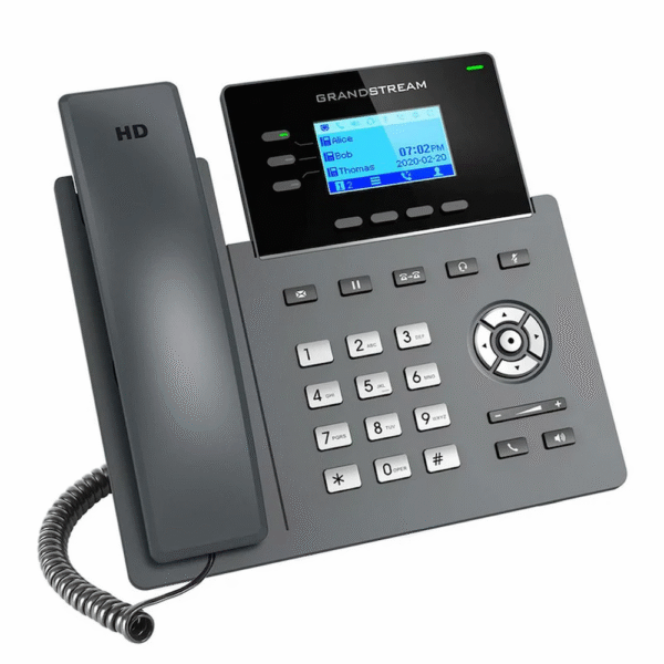 GRANDSTREAM TEL IP 8 LINEAS WIFI BT GB 6 CUENTAS SIP - Image 2