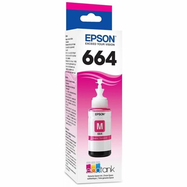 EPSON BOTELLA 664 MAGENTA L220,L455,L565