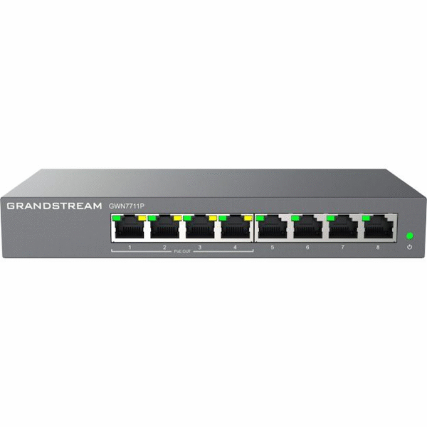 GRANDSTREAM SWITCH OUT POE ADMIN 6 PORT
