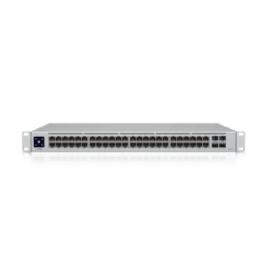 UNIFI SWITCH 48 PORT GIGABIT,32 PPOE+ 16 P GIGABIT CON 4 SFP 1GB 195 WATS TOTALES