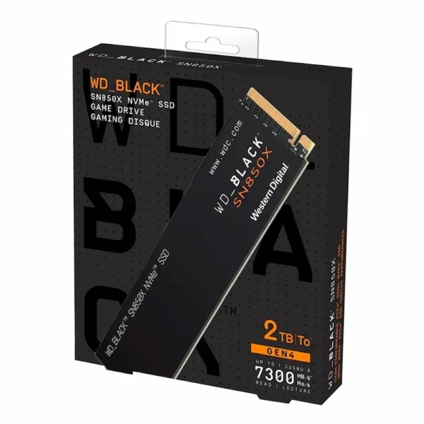 DISCO SSD WD BLACK SN850X 2TB M2 HEATSNK