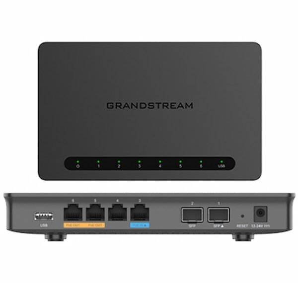 GRANDSTREAM ROUTER MULTIWAN 6 PORTGIGABIT CON VPN + FIREWALL 1 PORT USB 256 RAM 50 TUNELES VPN - Image 3