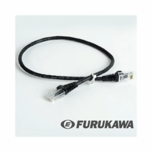 PATCHCORD FURU 5E 0,50M NEGRO C/CAP CM
