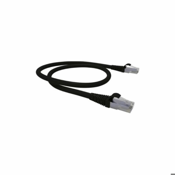PATCHCORD FURU 5E 0,50M NEGRO C/CAP CM - Image 2