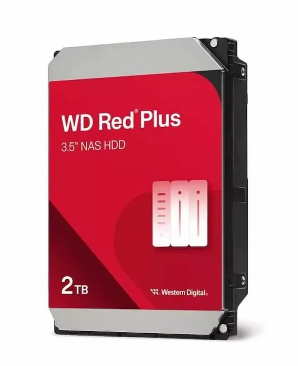 DISCO HDD WD RED PLUS 2TB 5400RPM