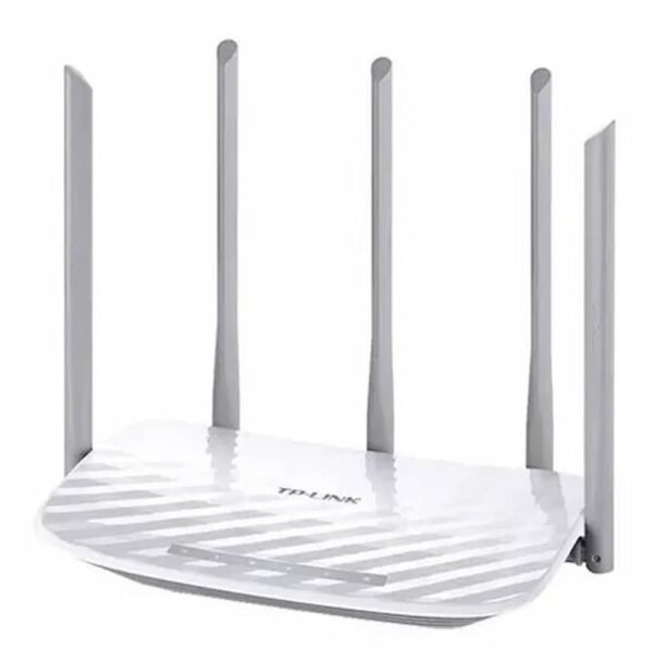 TP-LINK ROUTER ARCHER C60 AC1350 DOBLE BANDA 5 ANTENAS CON TECNOLOGIA BEMA FORMING PARA UNA MEJOR COBERTURA