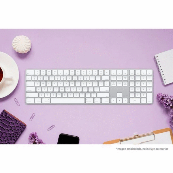 APPLE TECLADO MAGIC NUM SILVER - Image 3