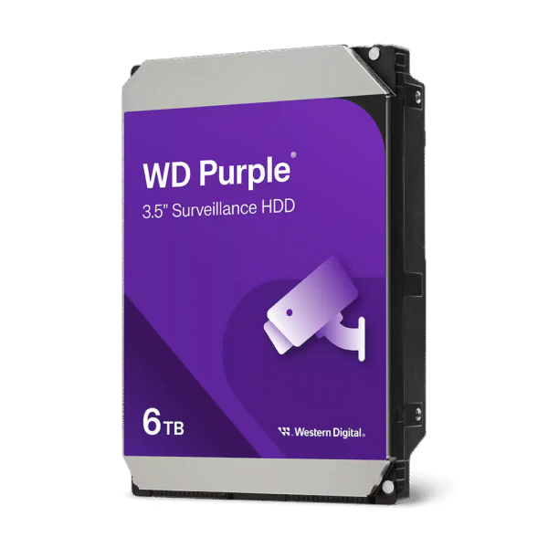 DISCO HDD WD PURPLE 6TB 5400RPM