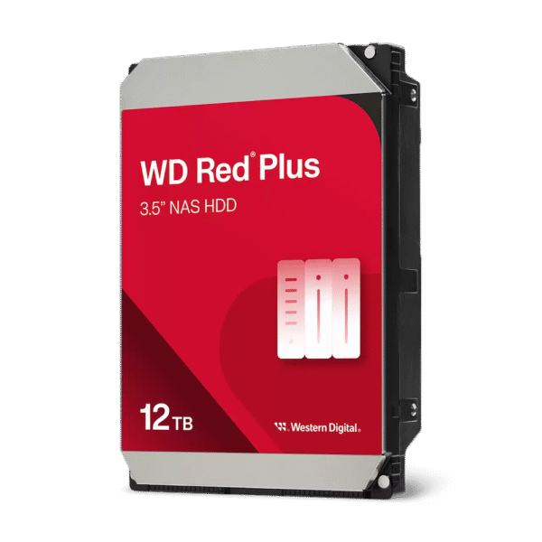DISCO HDD WD RED PLUS 12TB 7200RPM