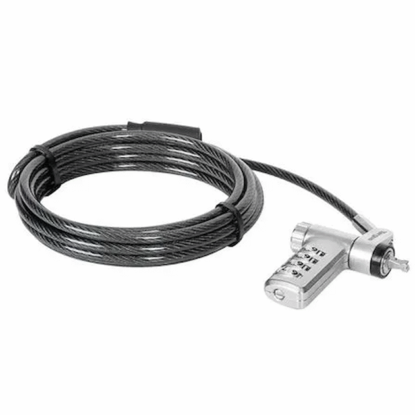 Candado de cable con combinación reiniciable universal con cabeza adaptable - Image 3