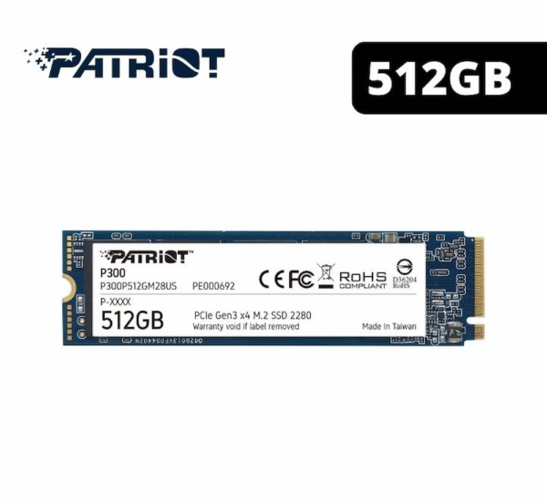 DISCO PATRIOT P300 512GB M.2 PCI-E - Image 2