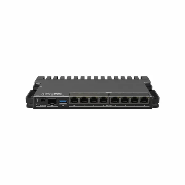 ROUTER MIKROTIK RB5009UPR+S+IN CF 7P GIGA + 1 2.5GB + SFP+ POE 130W 4 CORE 1.4GHZ 1 GB RAM DDR4