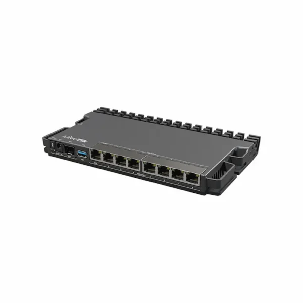 ROUTER MIKROTIK RB5009UPR+S+IN CF 7P GIGA + 1 2.5GB + SFP+ POE 130W 4 CORE 1.4GHZ 1 GB RAM DDR4 - Image 2