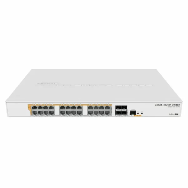 ROUTER MIKROTIK SW CRS328-24P-4S+RM CON FUENTE