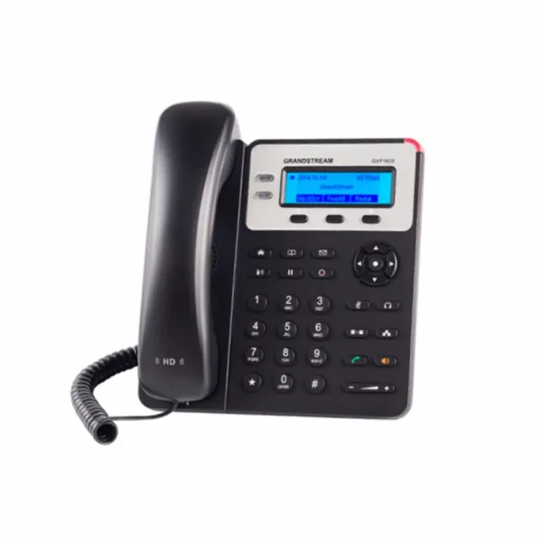 Telefono IP 2 Lineas, hasta 2 estados de llamada, 2 Puertos 10/100 Ethernet, Pantalla gráfica LCD con luz de fondo de 132 x 48 pixeles, conferencia de 3 vías
