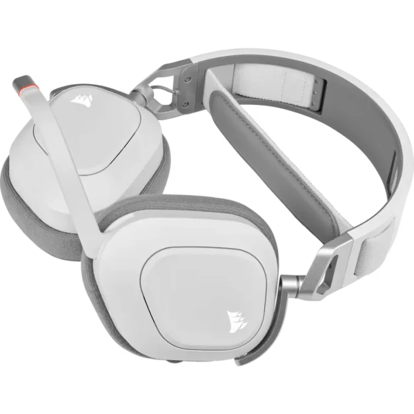 AURICULAR CORSAIR HS80 RGB WIRELESS WHITE - Image 2
