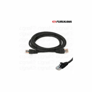 PATCHCORD FURU 5E 1,5M NEGRO C/CAP CM