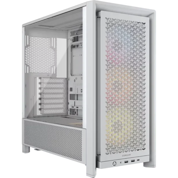GABINETE CORSAIR 4000D RS ARGB WHITE