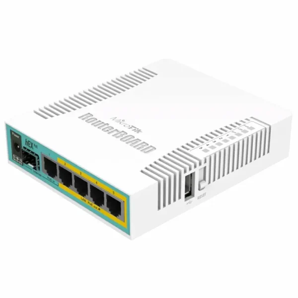 hEX with Dual Core 880MHz MHz CPU, 256MB RAM, 5 Gigabit LAN/WAN, USB, RouterOS L4 SIN FUENTE - Image 3