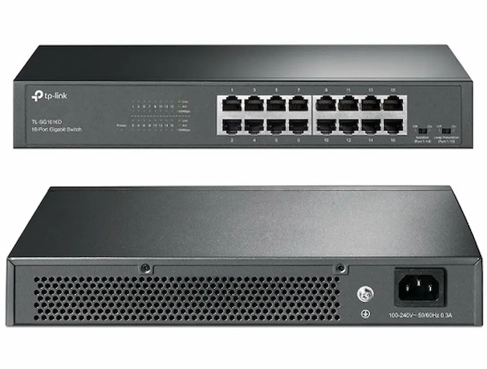 SWITCH 16 10/100/1000 RACKEABLE - Image 2