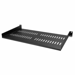 ESTANTE VENT. 1U 400MM, PARA RACK EVO 19" DE 650MM PROFUNDIDAD, NEGRO