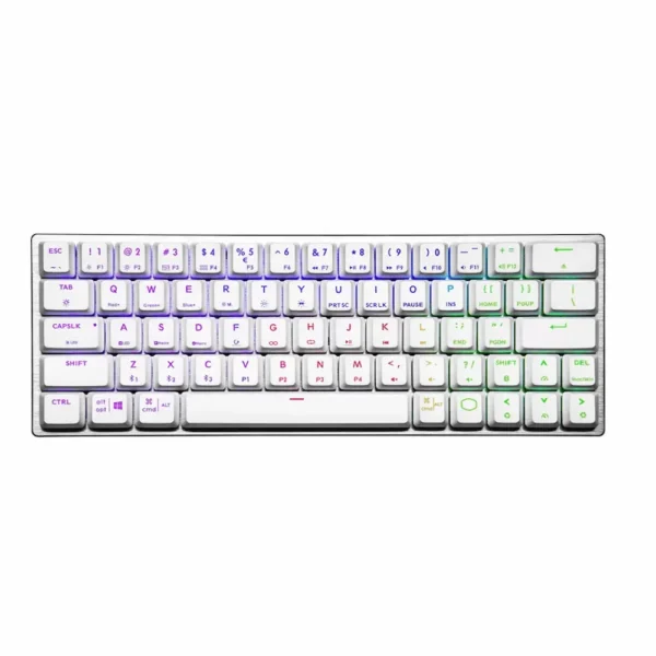 TECLADO MEC COOLERMASTER SK-622 W RED