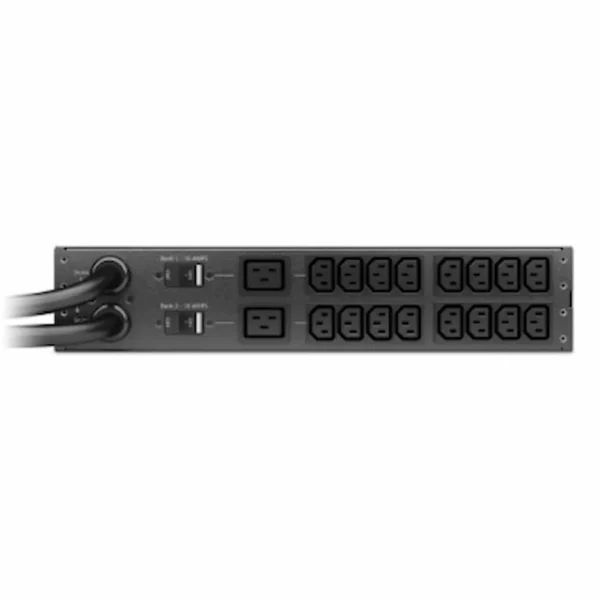 APC ATS NETSHELTER RACK 2U, 32A, 230V, (2) IEC309 IN, (16) C13, (2) C19 OUT - Image 2