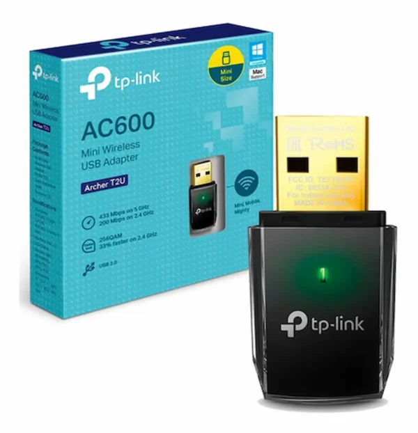 TP-LINK PLACA DE RED WIFI USB AC600 BT NANO