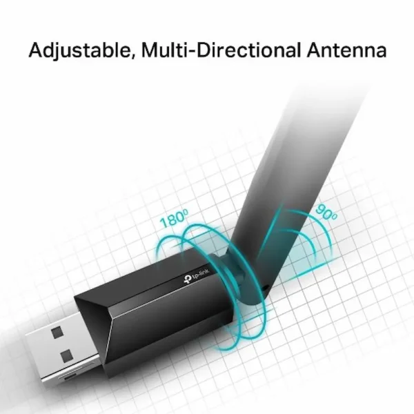 TP-LINK PLACA DE RED WIFI USB AC600 PLUS - Image 3