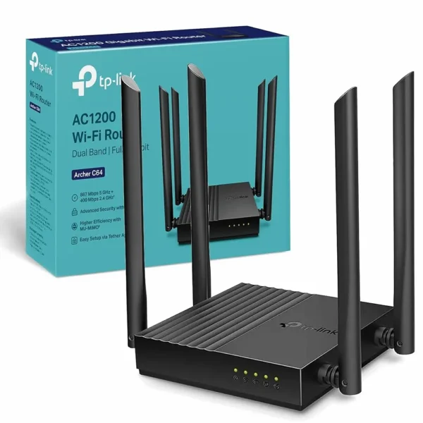 TP-LINK ROUTER ARCHER C64 AC1200 - Image 3