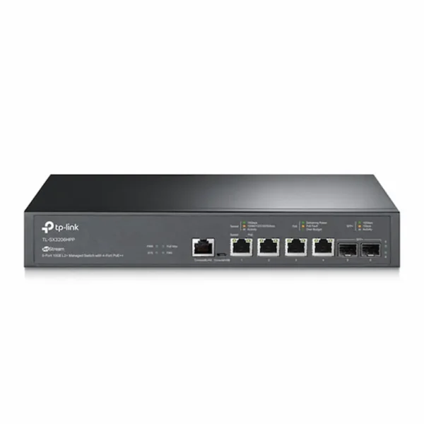 TP-LINK SWITCH 6 PORT 10GE 4-POE++ ADMIN