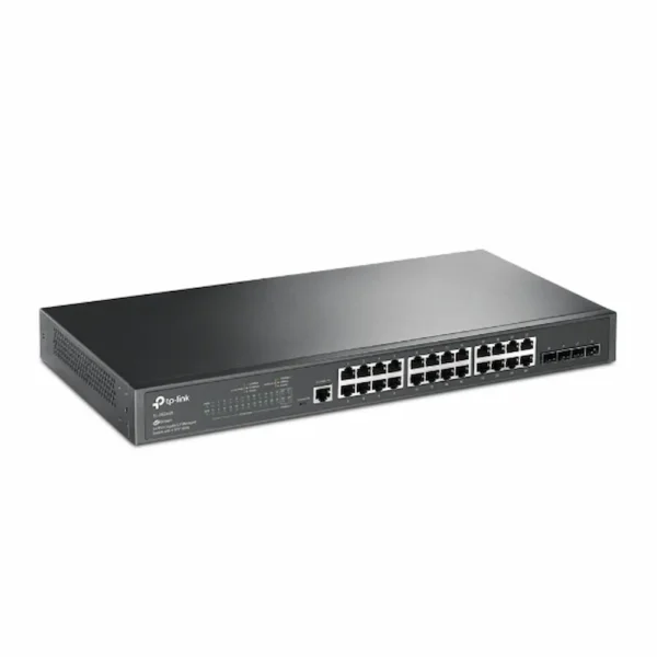 TP-LINK SWITCH 24 GIGA 4 SFP ADMIN L2 - Image 2