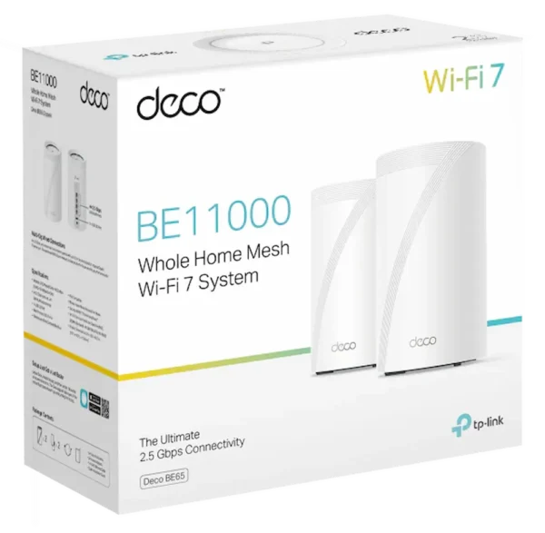 TP-LINK DECO MESH WIFI 7 BE11000 PACK 2 - Image 2