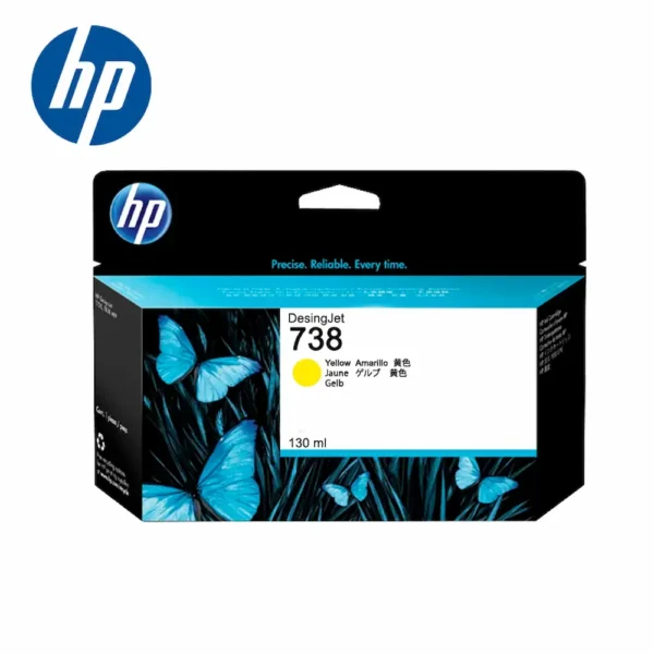 HP CARTUCHO PLOTTER 738/130ML/YELLOW
